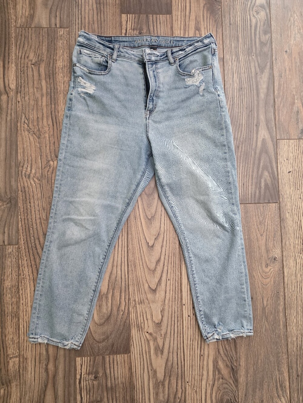 American Eagle Stretch Mom Jeans Size 12 Short